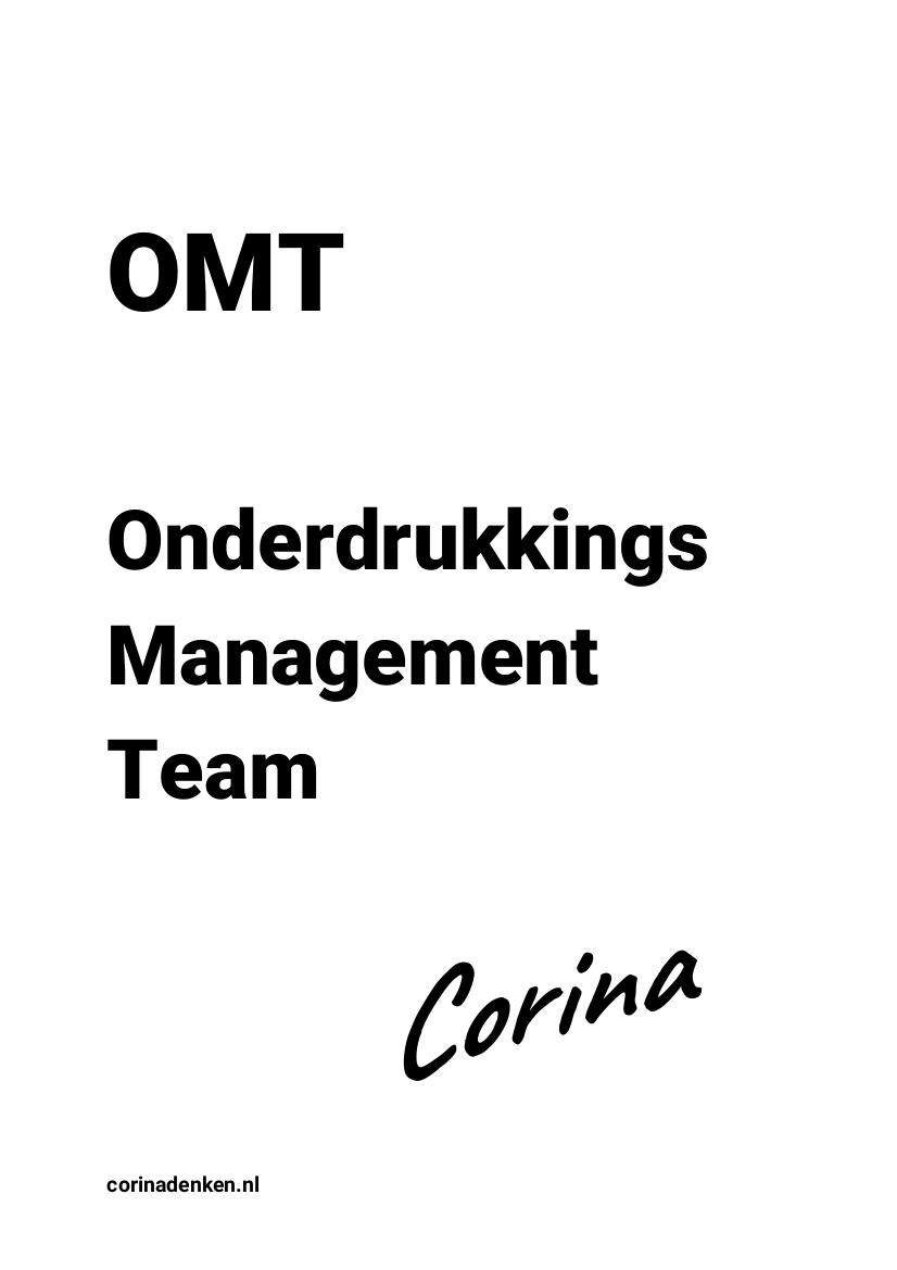 OMT Onderdrukkings Management Team